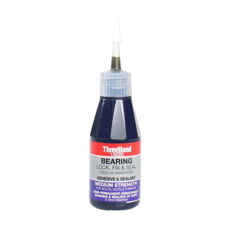 THREEBOND BEARING LOCK, FIX & SEAL - MEDIUM STRENGTH - 50G BOTTLE