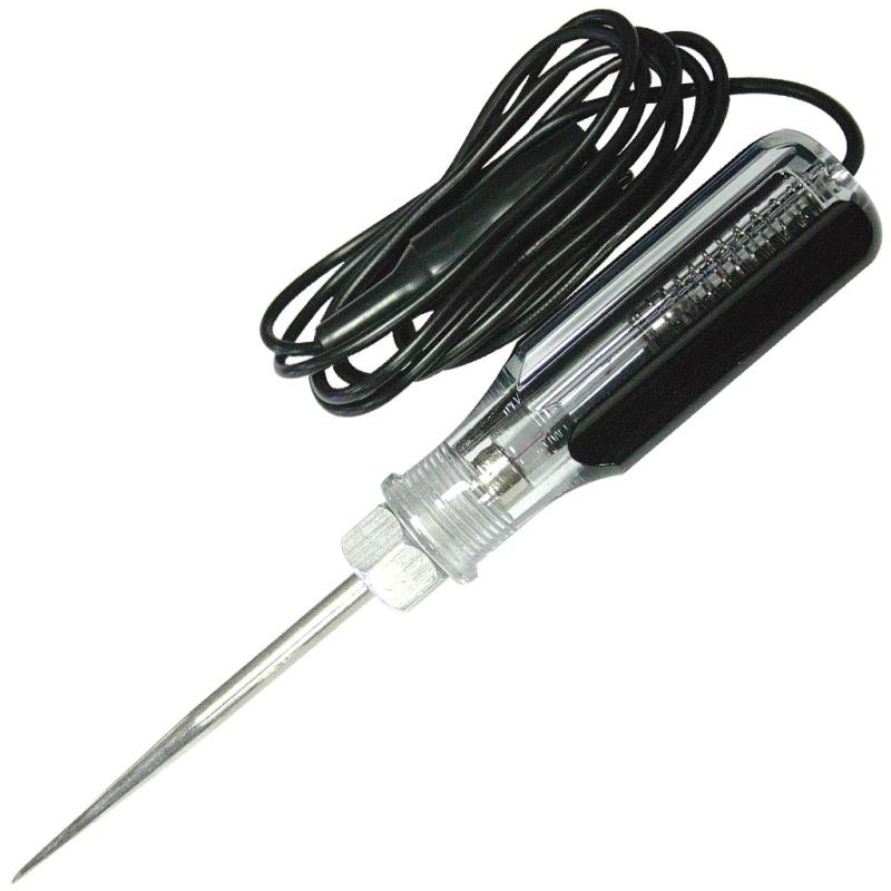 SP TOOLS CIRCUIT TESTER - SHORT PROBE HEAVY DUTY - 6, 12 & 24 VOLTS