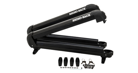 RHINO RACK SKI AND SNOWBOARD CARRIER - 4 SKIS OR 2 SNOWBOARDS