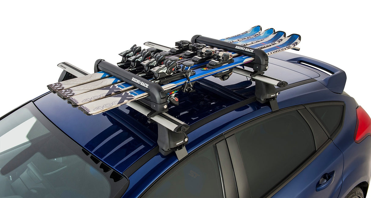 RHINO RACK SKI AND SNOWBOARD CARRIER - 4 SKIS OR 2 SNOWBOARDS