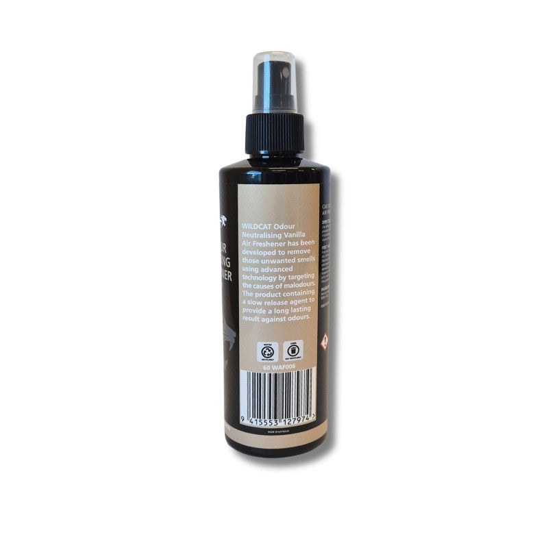 Wildcat - Car Odour Neutralising Vanilla Air Freshener 250Ml