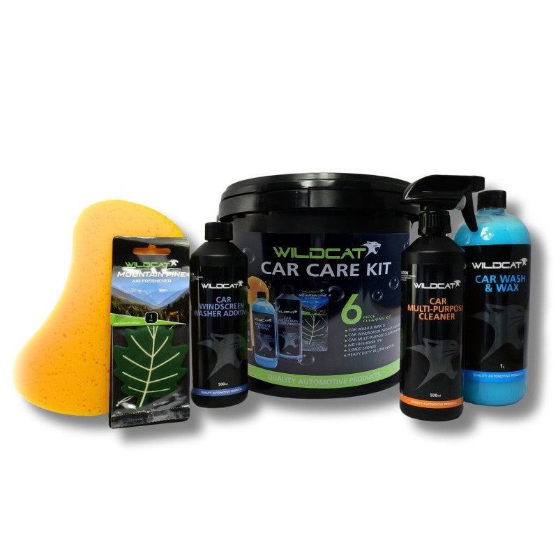 Wildcat - Car Care Kit (6 Piece)