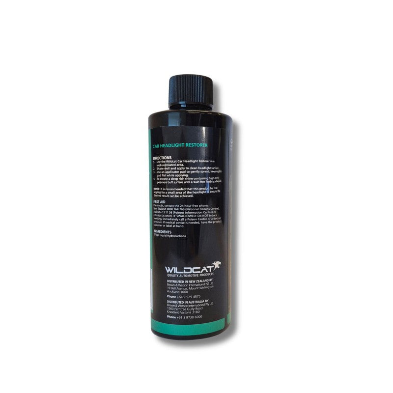 Wildcat - Car Headlight Restorer 250Ml