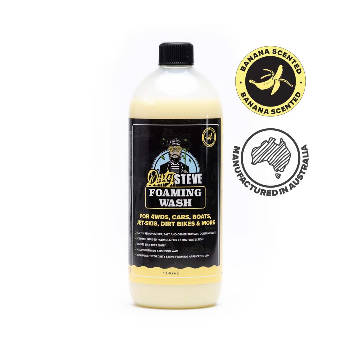 Dirty Steve - Banana Foaming Wash 1L