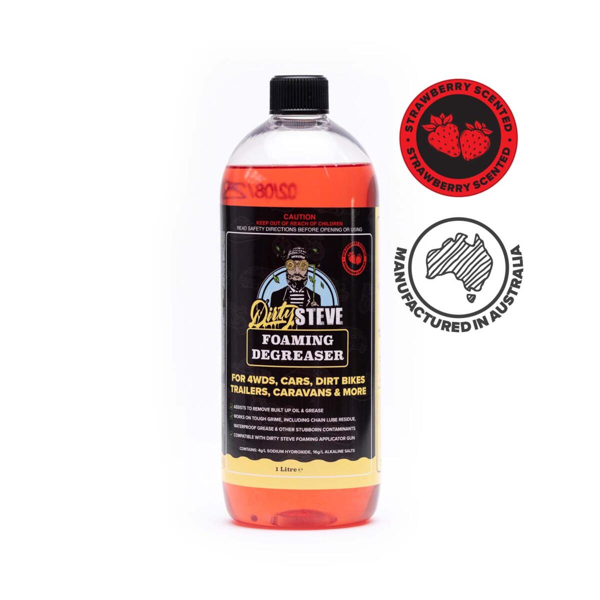 Dirty Steve - Strawberry Foaming Degreaser 1L