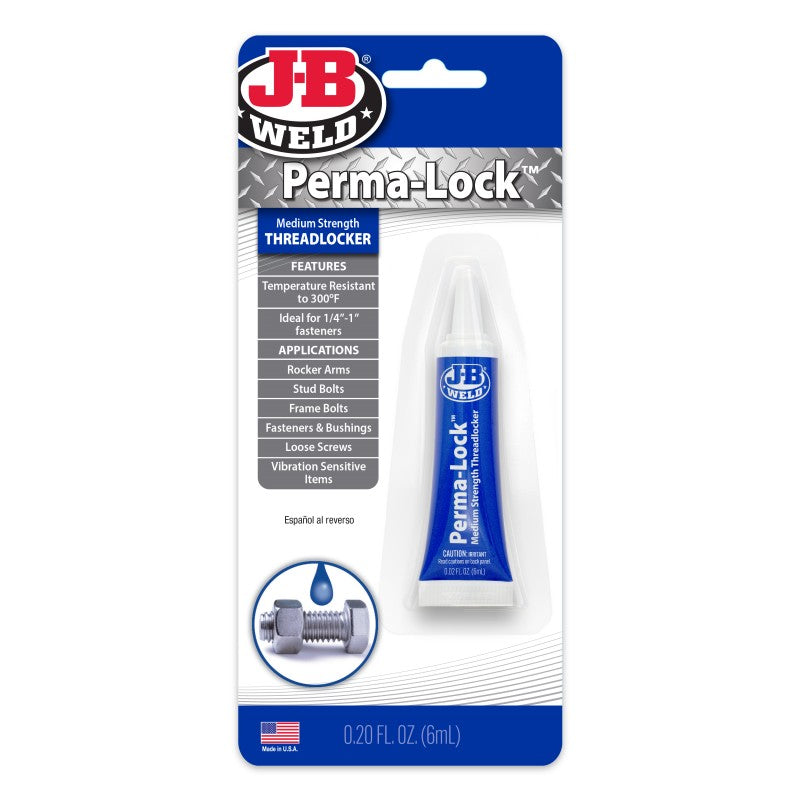 JB Weld Perma-Lock Blue Threadlocker 6ML