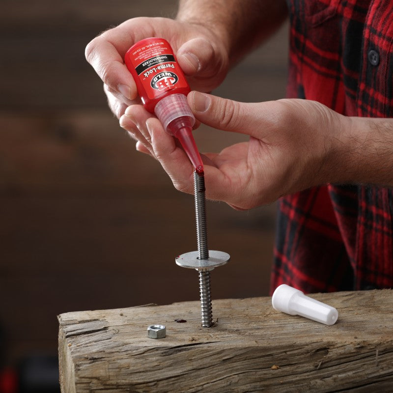 JB Weld Perma-Lock Red Threadlocker 6ML