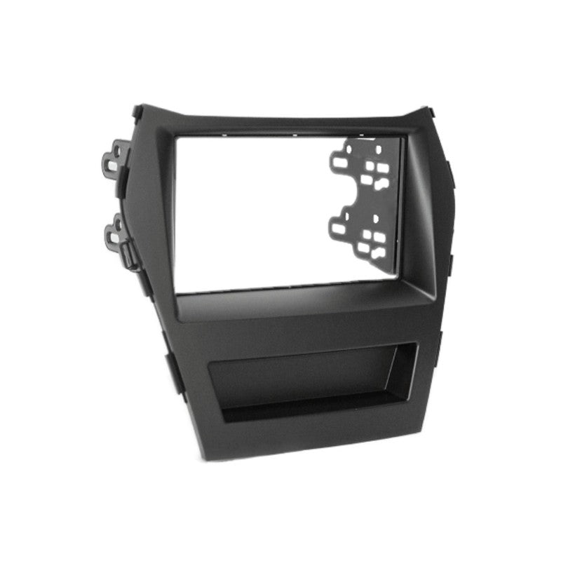 Double Din Black Facia Kit To Suit Hyundai