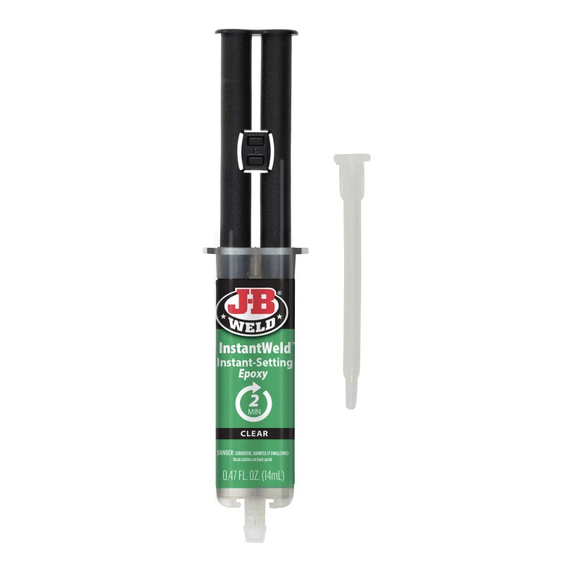 JB Weld Instant Weld Clear Instant Setting Epoxy 25ML