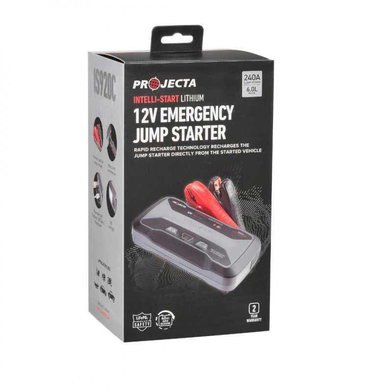 Projecta 12V 900A Emergency Litium Jump Starter