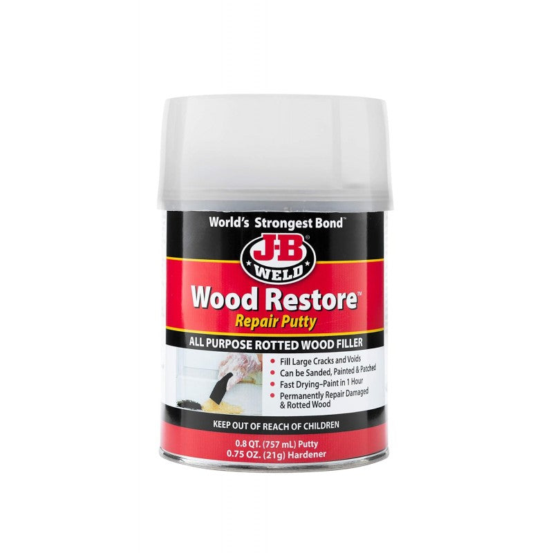 JB Weld Wood Restore Repair Putty Wood Filler 757ML