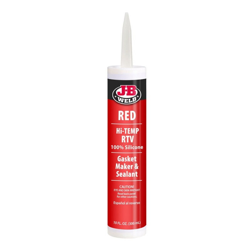 JB Weld RED High Temp RTV Silicone 292G Cartridge