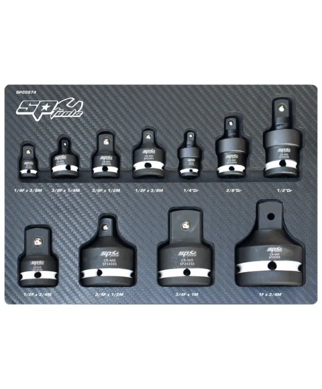 SP Tools Impact Adapter & Universal Joint Set - 11pc