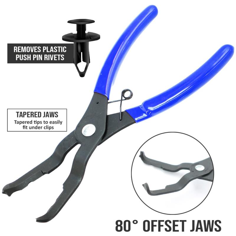 SP Tools Trim Clip Pliers - 80Deg Offset Jaws