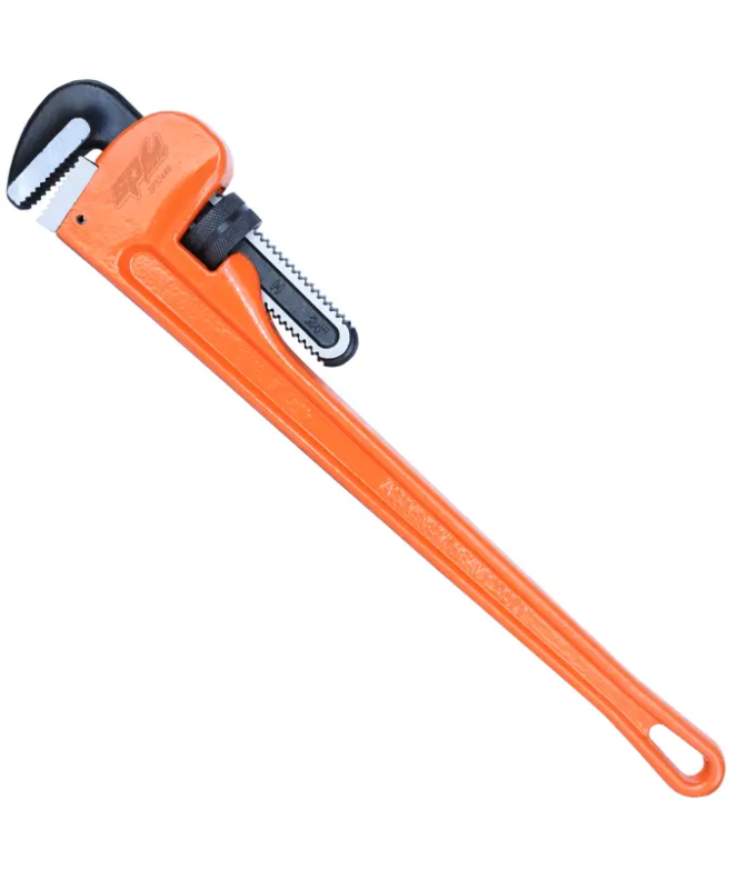 SP Tools Aluminum Handle Pipe Wrench - 24"In (600mm)