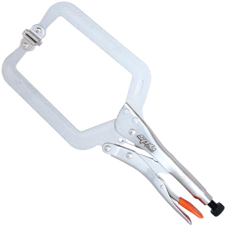 SP TOOLS C-CLAMP LOCKING PLIERS - SWIVEL PAD - 380MM (15ƒ?�)