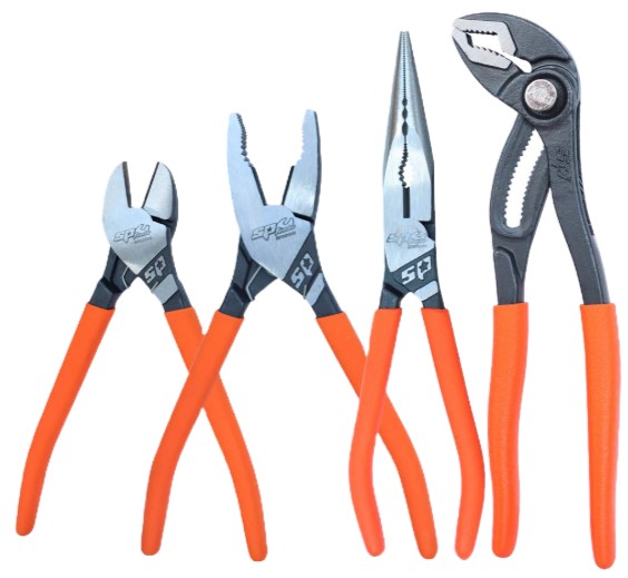 SP Tools Heavy Duty Plier & Cutter Set - 4PC