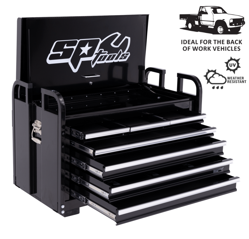 SP Tools Off Road Series Field Service Tool Box - 7 Drawer - Black