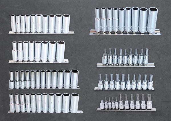 SP TOOLS TOOLKIT 629PC METRIC/SAE BLACK