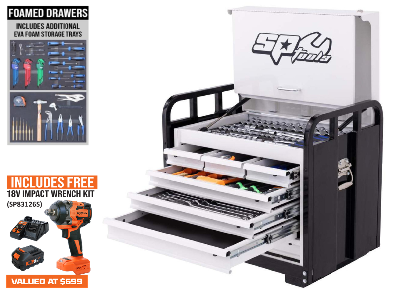 SP Tools Field Service Tool Kit - 326pc - Metric/SAE - BONUS EVA NZ