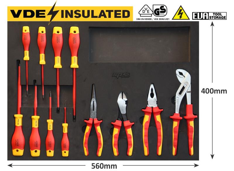 SP Tools VDE Electic Vehicle Service Module - Trolley