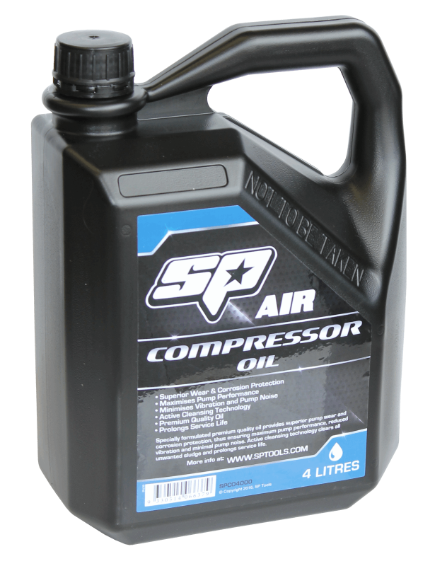 SP TOOLS COMPRESSOR OIL - 4 LITRE BOTTLE