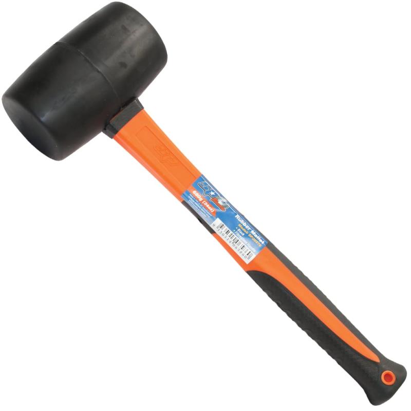 SP Tools Rubber Mallet - Black, Size: 454g / 16oz / 1lbs