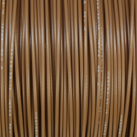 22AWG Mil Spec Tefzel Wire - Brown