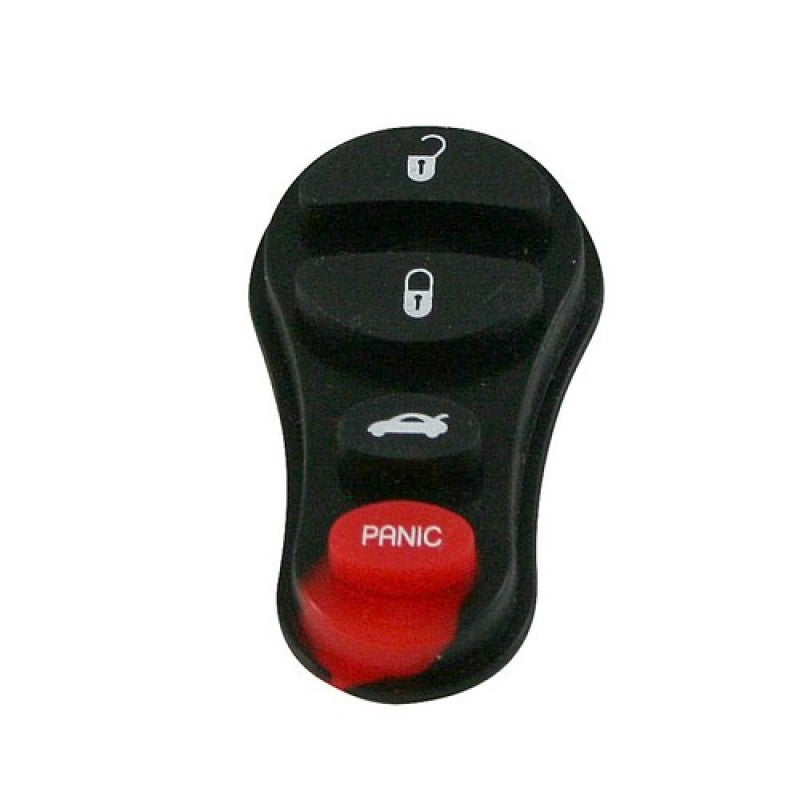 CHRYSLER VARIOUS MODELS 4 BUTTON REPLACEMENT FOR REMOTE