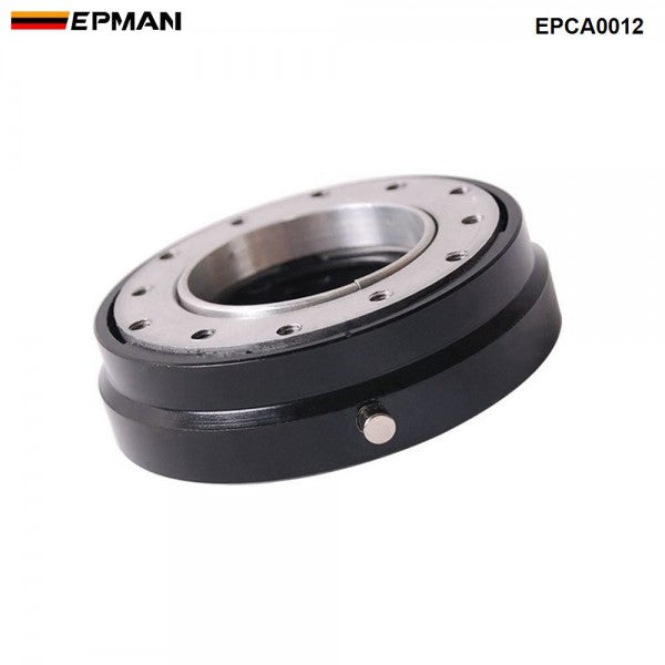 Slimline Quick Release Steering Wheel Hub - Black