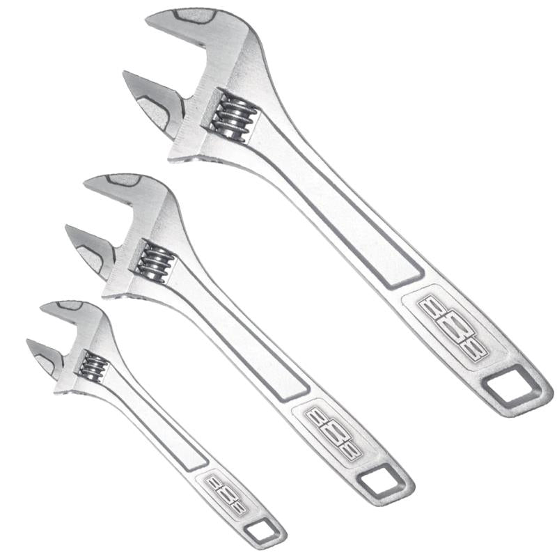SP TOOLS 888 ADJUSTABLE WRENCH SET - 3PC
