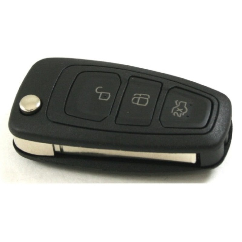 FORD FOCUS MONDEO 3 BUTTON COMPLETE REMOTE & FLIP KEY