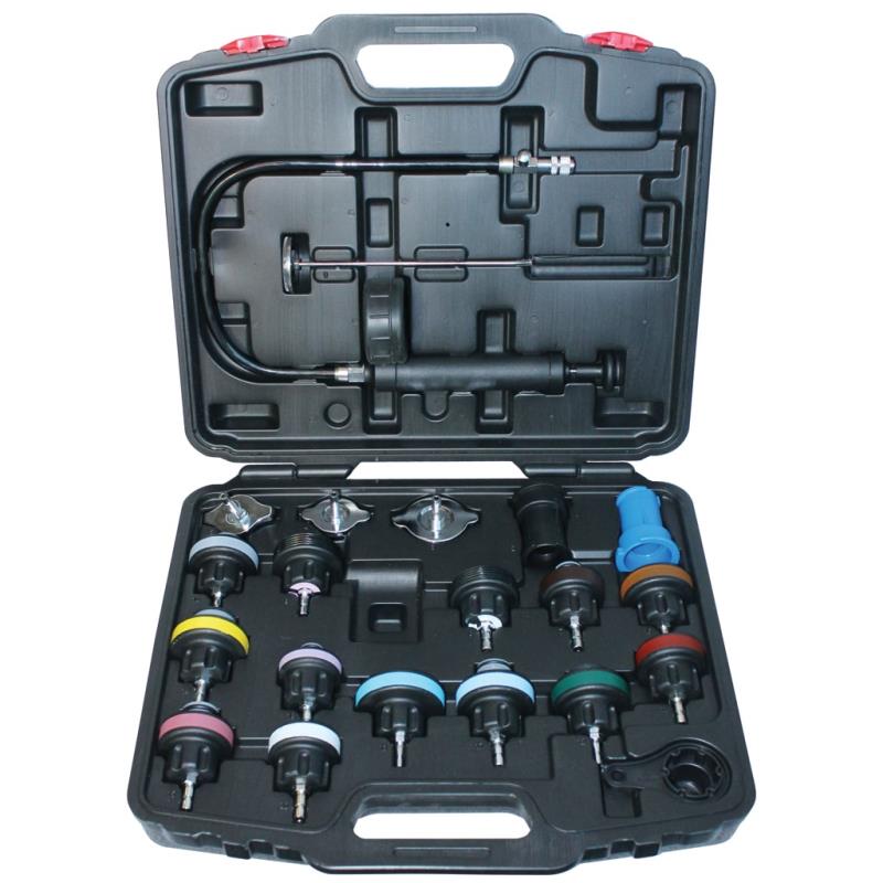 SP TOOLS COOLING SYSTEM PRESSURE TEST KIT - 21PC