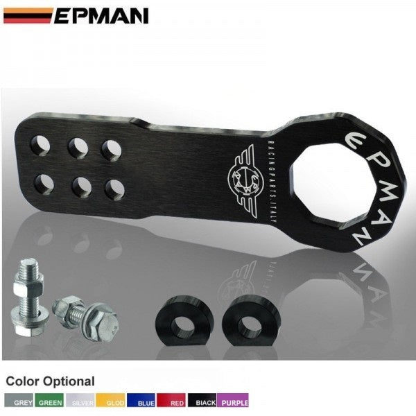 Front Alloy Tow Hook - Black