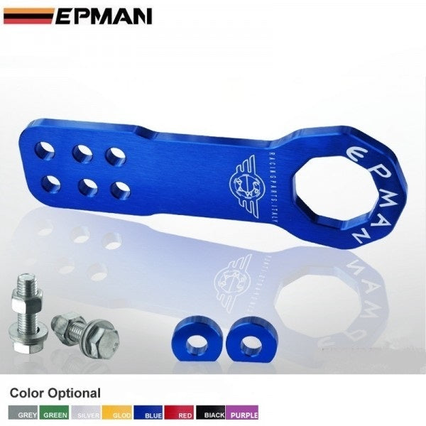 Front Alloy Tow Hook - Blue