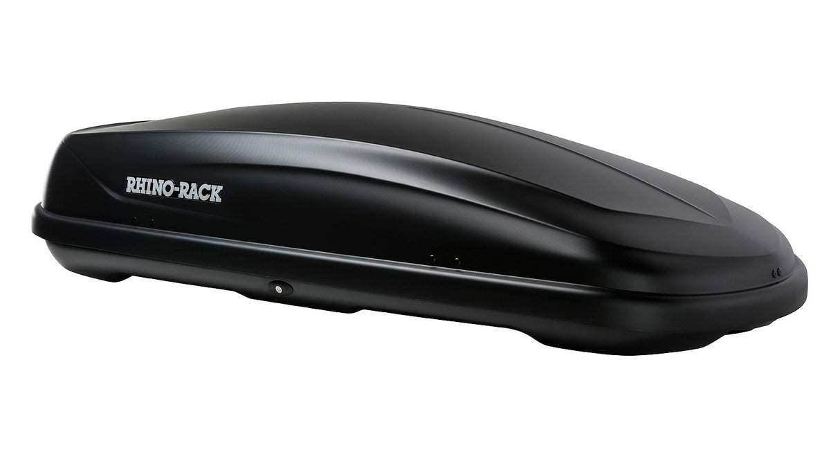 RHINO RACK MASTERFIT ROOF BOX 370L (BLACK)