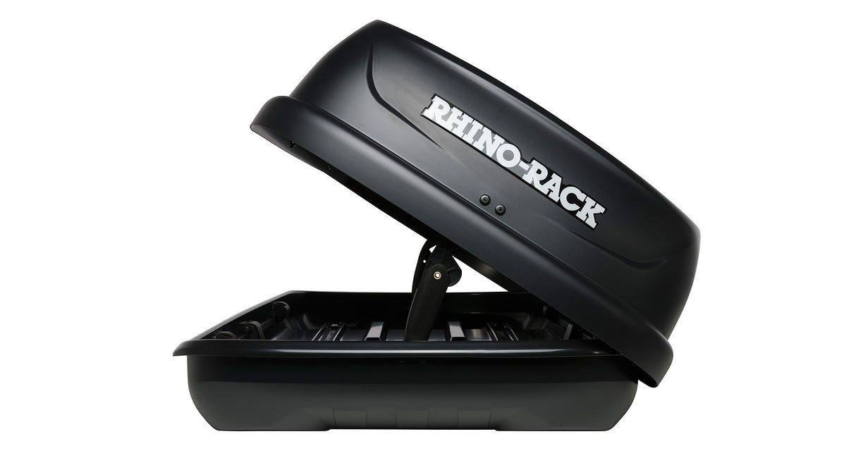 RHINO RACK MASTERFIT ROOF BOX 370L (BLACK)