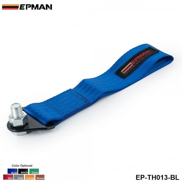 EPMAN Racing Tow Strap - Blue