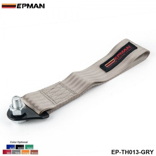 EPMAN Racing Tow Strap - Grey