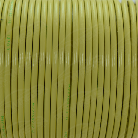 22AWG Mil Spec Tefzel Wire - Yellow