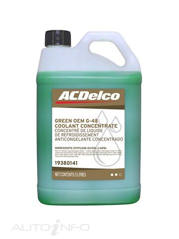 ACDelco Green OEM G-48 Coolant 5 Litre Concentrate