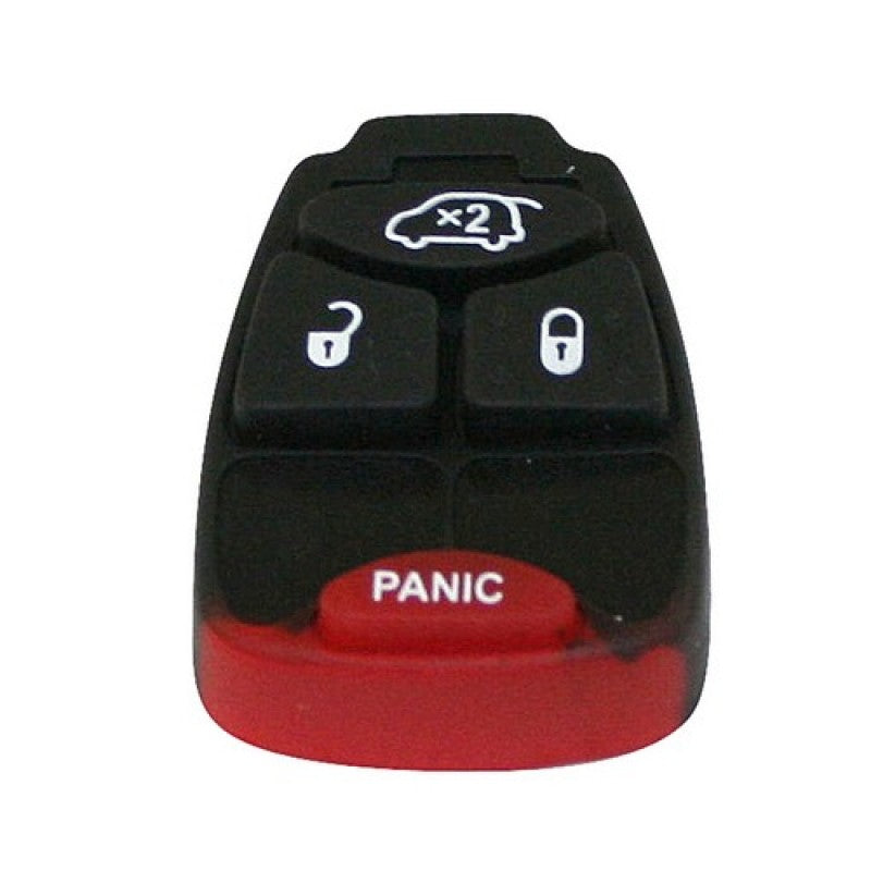 CHRYSLER VARIOUS MODELS 4 BUTTON REPLACEMENT FOR REMOTE
