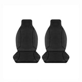 Black Canvas Front Seat Cover Pair Hilux 2015 - Current