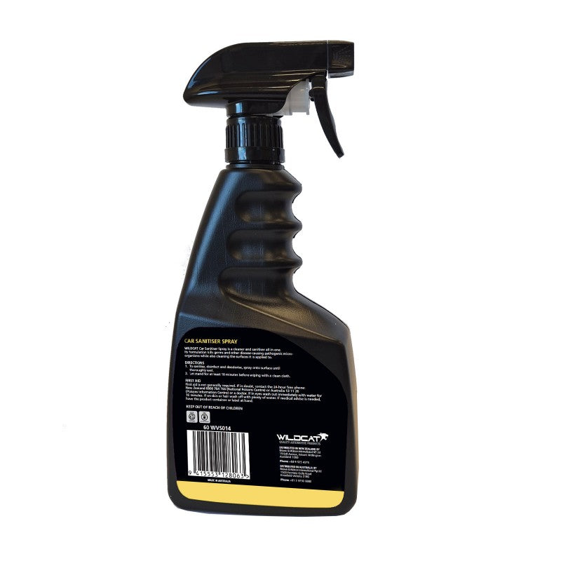 Wildcat - Car Sanitiser Spray 750Ml