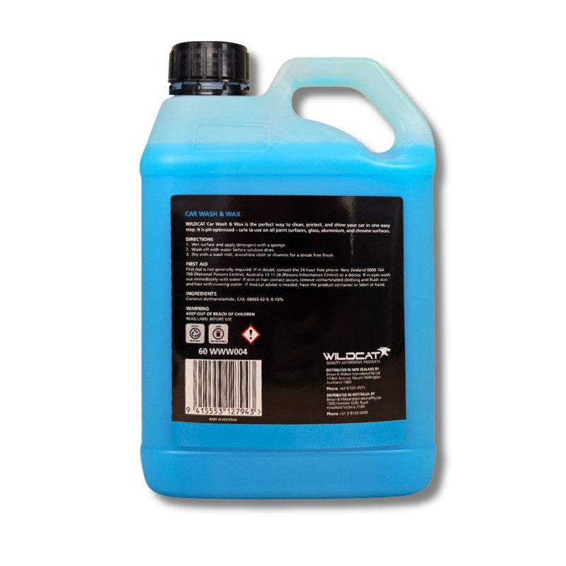 Wildcat - Car Wash & Wax 2.5L