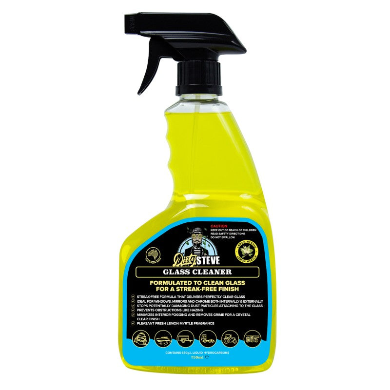Dirty Steve - Lemon Myrtle Glass Cleaner 750Ml