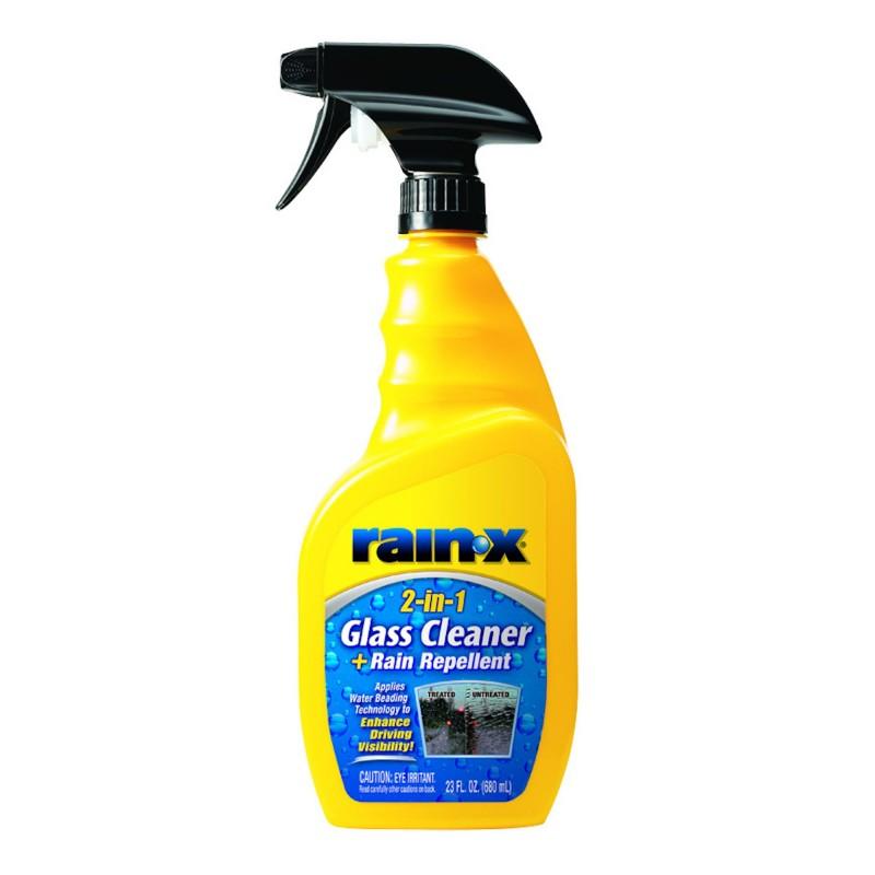 RAIN-X 2 IN 1 GLASS CLEANER WITH RAIN REPELLENT 680ML