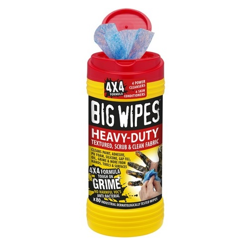 Kenco Big Wipes Heavy Duty 4X4 Tub Of 80