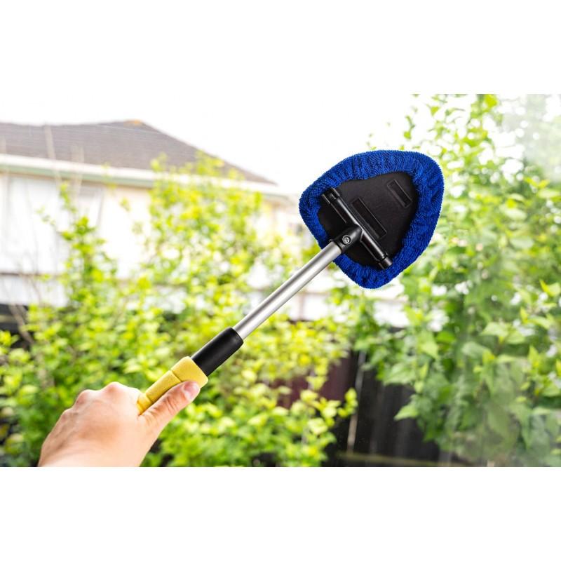 RAIN-X EXTENDABLE TRIANGLE MICROFIBRE WINDOW CLEANER