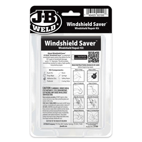 JB Weld Windshield Saver Repair Kit